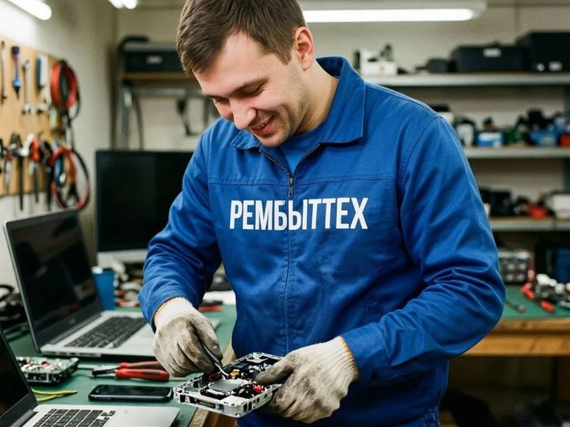 Мастер РемБытТех ремонтирует электронный модуль